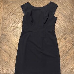 The Limited Navy Cap Sleeve Suit Dress - Size 8